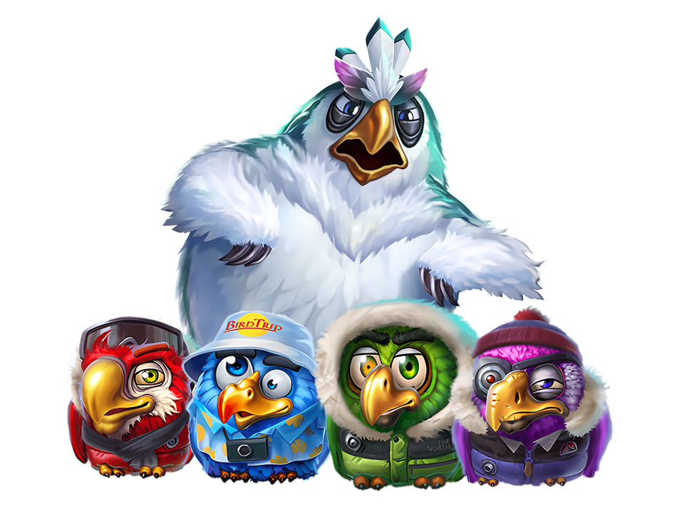 Charachters of Pirots 4
